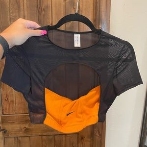 Frankie Collective Rework Nike Cut Out Tee